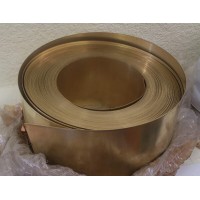 Фольга латунная 5x200 мм (5000 мкм) Л90 ГОСТ 2208-2007
