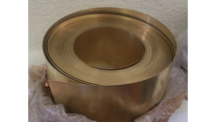 Фольга латунная 5,5x90 мм (5500 мкм) Л63 фото фольгу латунную 5,5x90 мм (5500 мкм) Л63 купить в Туле