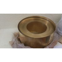 Лента латунная ДПРНП 10x0,5 мм Л90 ГОСТ 2208-2007