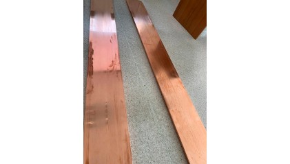 Шина медная 100x14 мм М0б фото шину медную 100x14 мм М0б купить в Туле