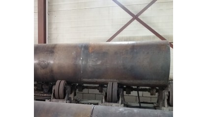Труба из обечайки 720x10 мм Ст2сп фото трубу из обечайки 720x10 мм Ст2сп купить в Туле