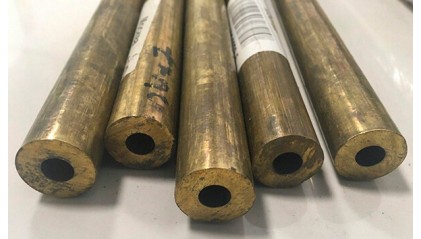 Труба латунная полутвердая 27x4,5 мм Л63 фото трубу латунную полутвердую 27x4,5 мм Л63 купить в Туле